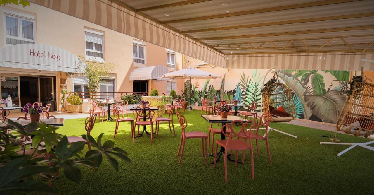 Hotel Roig 贝纳萨尔 外观 照片